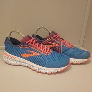 Brooks Womens Adrenaline Gts 20 Blue Running Shoes